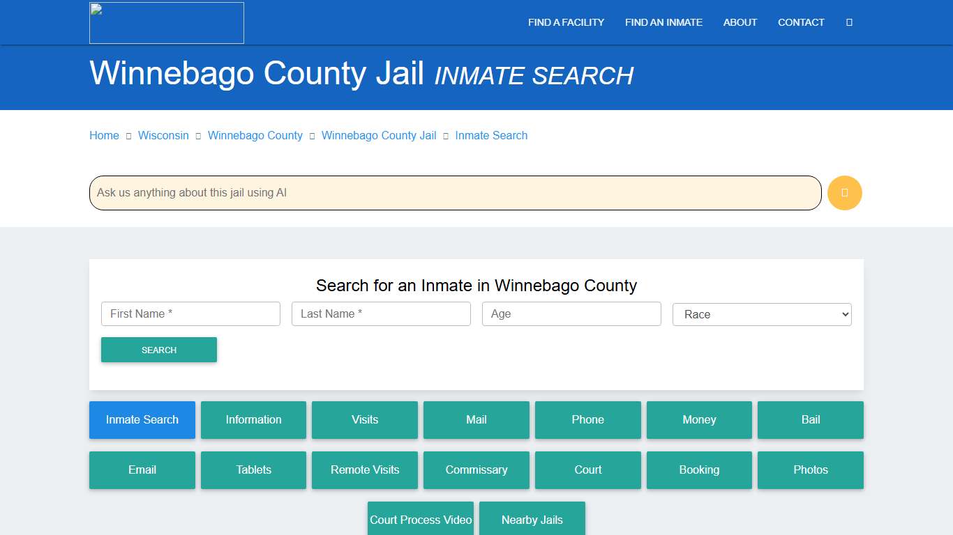 Winnebago County Inmate Search & Roster | Find Inmates WI